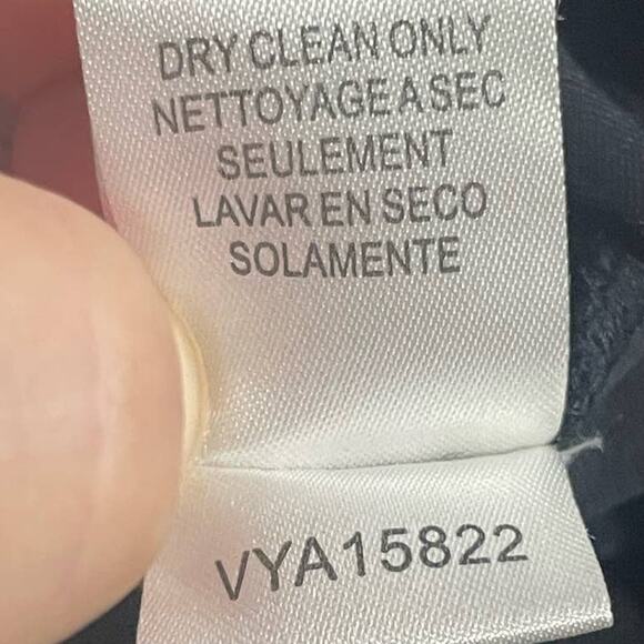 BCBG MaxAzria Runway Womens XS Velvet Tie Waist Blouse Black Sleeveless - Picture 8 of 10